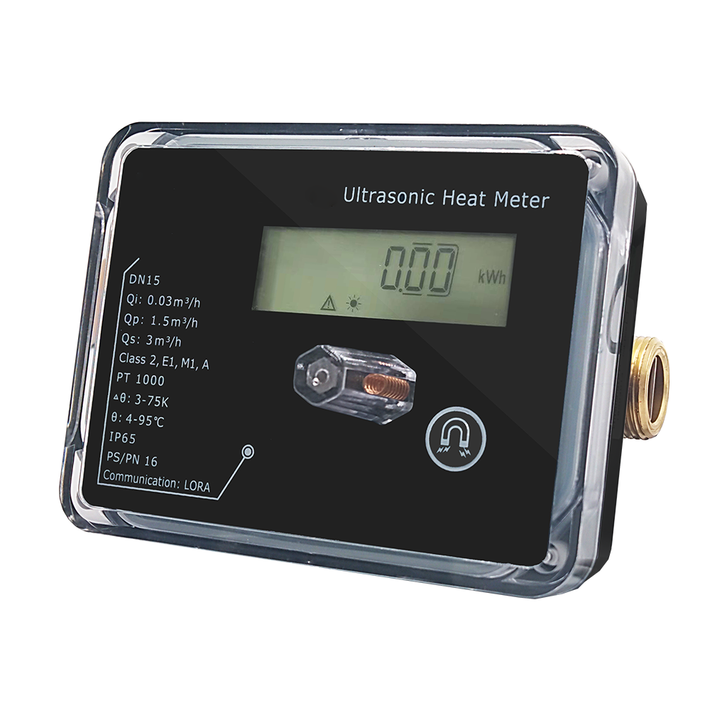 Heat/Cool meter a ultrasuoni DN40 portata media 10.0 m3/h con interfaccia Modbus